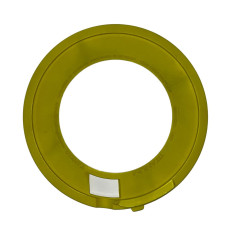 ANEL MILHO TITANIUM AMARELO - 4MM LISO